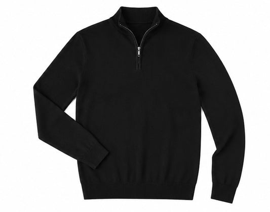 Coastl fitted quarter-zip